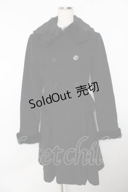 画像1: Moi-meme-Moitie / バッスルコート 2 ブラック Y-25-11-06-099-MO-CO-SZ-ZY