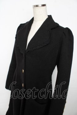 画像3: ALICE and the PIRATES / ジゼリアコート  黒 Y-25-11-06-100-PA-CO-SZ-ZY