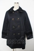 Jane Marple / ノスタルジアギャバのマリンコート  ネイビー Y-25-11-06-102-JM-CO-SZ-ZY