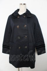 Jane Marple / ノスタルジアギャバのマリンコート  ネイビー Y-25-11-06-102-JM-CO-SZ-ZY