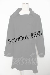 Fi.n.t / サイド釦デザインコート F 黒 Y-25-11-06-105-CA-CO-SZ-ZY