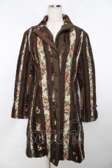 Ozz On / ゴブラン中綿ロングコート  カーキ Y-25-11-06-107-OO-CO-SZ-ZY