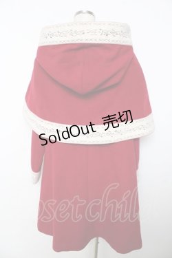 画像2: Secret Honey / 美女と野獣ベルコート  赤 Y-25-11-06-109-CA-CO-SZ-ZTC033