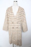 axes femme / チェックコート  オフ Y-25-11-06-114-AX-CO-AS-ZY