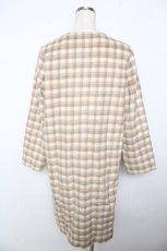画像2: axes femme / チェックコート  オフ Y-25-11-06-114-AX-CO-AS-ZI (2)