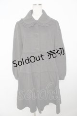 axes femme POETIQUE / ティアードフリルコート  グレー Y-25-11-06-115-AX-CO-AS-ZY