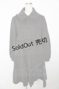 axes femme POETIQUE / ティアードフリルコート  グレー Y-25-11-06-115-AX-CO-AS-ZY