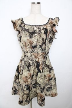 画像1: Swankiss / ねこゴブランジャンパースカート   Y-25-11-06-117-CA-OP-SZ-ZY