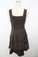 画像2: axes femme /ジャガードワンピース M 茶 Y-25-11-06-118-AX-OP-SZ-ZY (2)