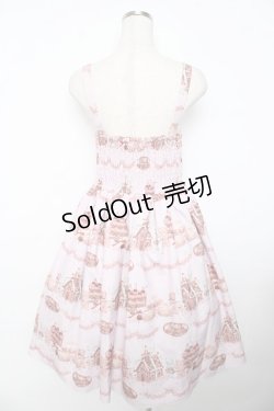 画像2: axes femme kawaii / お菓子の家柄ジャンスカ  ピンク Y-25-11-06-126-AX-OP-SZ-ZI