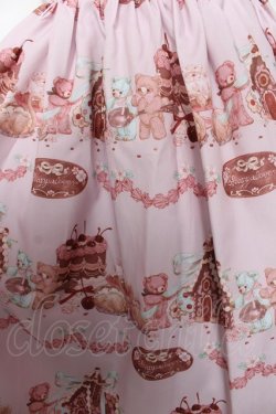 画像3: axes femme kawaii / お菓子の家柄ジャンスカ  ピンク Y-25-11-06-126-AX-OP-SZ-ZY