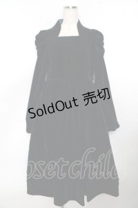 axes femme kawaii / クラシカルベロアワンピース M グリーン Y-25-11-06-130-AX-OP-SZ-ZY