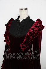 画像4: Hoshibako Works / Rozen Maiden x HoshibakoWorks 真紅ケープ付きワンピース  ベルベット Y-25-11-06-131-LO-OP-SZ-ZY (4)