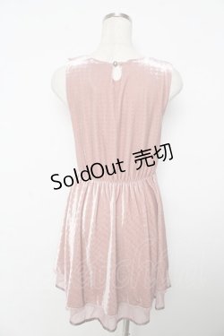 画像2: axes femme /ベロア調ワンピース M ピンク Y-25-11-06-132-AX-OP-SZ-ZY