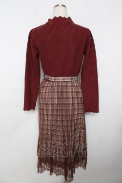 画像2: axes femme / ドッキングワンピース M 茶 Y-25-11-06-133-AX-OP-SZ-ZY