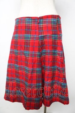 画像2: Candy Stripper / チェックフレアスカート  赤 Y-25-11-06-137-PU-SK-SZ-ZY