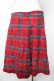 画像2: Candy Stripper / チェックフレアスカート  赤 Y-25-11-06-137-PU-SK-SZ-ZY (2)