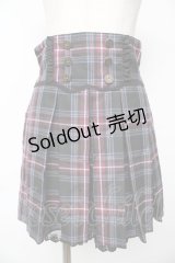 axes femme POETIQUE / コルセットチェックキュロット M 黒 Y-25-11-06-142-AX-PA-SZ-ZY