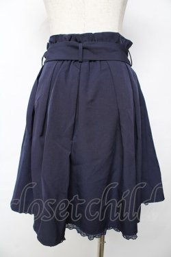 画像2: LODISPOTTO / リボン付きスカート S 紺 Y-25-11-06-145-LO-SK-SZ-ZY