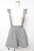 Secret Honey / レースアップフレアショートパンツ 2 チェッククロ Y-25-11-06-146-CA-PA-SZ-ZY