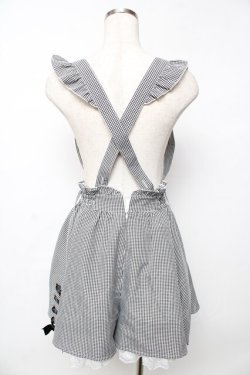 画像2: Secret Honey / レースアップフレアショートパンツ 2 チェッククロ Y-25-11-06-146-CA-PA-SZ-ZY