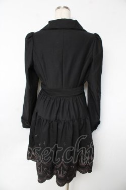 画像2: BPN / クラウン刺繍コート  黒 Y-25-11-06-147-GO-CO-AS-ZY