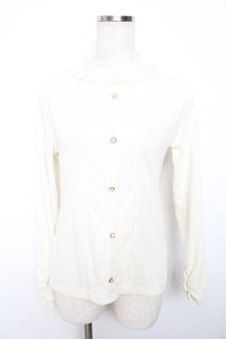 画像1: axes femme / レースデザインカットソー  キナリ Y-25-11-06-018-AX-TO-SZ-ZY