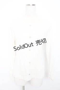 画像1: axes femme / レースデザインカットソー  キナリ Y-25-11-06-018-AX-TO-SZ-ZY