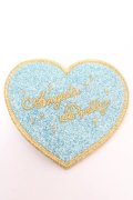 Angelic Pretty / Love Heartラメクリップ  サックス Y-25-11-06-003-AP-ZA-SZ-ZY