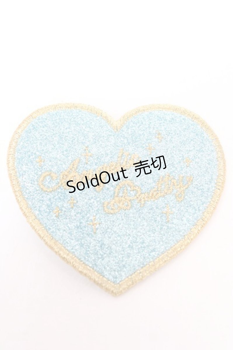 画像1: Angelic Pretty / Love Heartラメクリップ  サックス Y-25-11-06-003-AP-ZA-SZ-ZS (1)