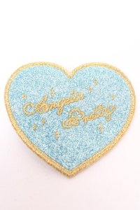 Angelic Pretty / Love Heartラメクリップ  サックス Y-25-11-06-003-AP-ZA-SZ-ZY