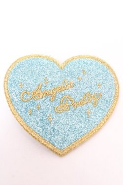 画像1: Angelic Pretty / Love Heartラメクリップ  サックス Y-25-11-06-003-AP-ZA-SZ-ZY