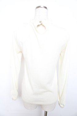 画像2: axes femme / レースデザインカットソー  キナリ Y-25-11-06-018-AX-TO-SZ-ZY