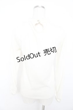 画像2: axes femme / レースデザインカットソー  キナリ Y-25-11-06-018-AX-TO-SZ-ZY