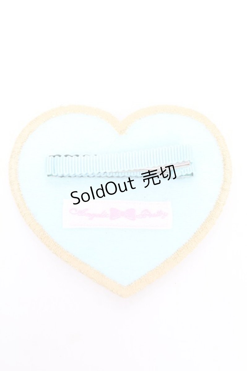 画像2: Angelic Pretty / Love Heartラメクリップ  サックス Y-25-11-06-003-AP-ZA-SZ-ZS (2)
