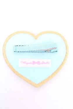 画像2: Angelic Pretty / Love Heartラメクリップ  サックス Y-25-11-06-003-AP-ZA-SZ-ZY