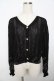 画像1: axes femme / サマーニットカーディガン F 黒 Y-25-11-06-028-AX-OP-SZ-ZY (1)