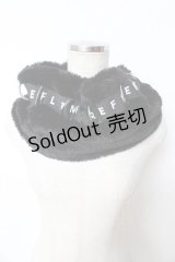 REFLEM / Dリングファースヌード F ブラック Y-25-11-06-005-PU-ZA-SZ-ZY