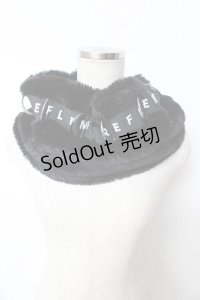 REFLEM / Dリングファースヌード F ブラック Y-25-11-06-005-PU-ZA-SZ-ZY