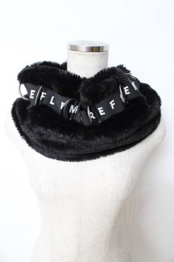 画像1: REFLEM / Dリングファースヌード F ブラック Y-25-11-06-005-PU-ZA-SZ-ZY