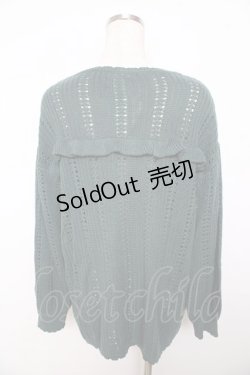 画像2: axes femme / オリジナル手刺繍ロングカーデ M グリーン Y-25-11-06-033-AX-TO-SZ-ZY