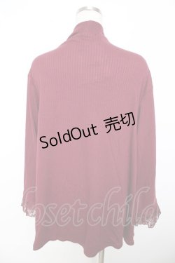 画像2: axes femme / UVカットトッパーカーデ F ワイン Y-25-11-06-038-AX-TO-SZ-ZY