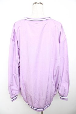 画像2: TRAVAS TOKYO / ケアベアコラボナイロンVネックプルオーバー F パープル Y-25-11-06-042-PU-TO-SZ-ZY