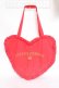 画像1: ATELIER PIERROT / Heart Frill Tote Bag  赤 Y-25-11-09-037-EL-BG-SZ-ZY (1)