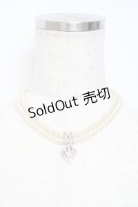 LOLITA / パールビジューネックレス   Y-25-11-09-004-LO-AC-SZ-ZY