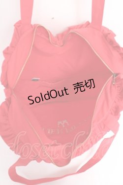 画像3: ATELIER PIERROT / Heart Frill Tote Bag  赤 Y-25-11-09-037-EL-BG-SZ-ZY