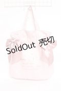 Maison de FLEUR / ダブルリボンギャザートートバッグ F ピンクベージュ Y-25-11-09-039-LO-BG-SZ-ZY