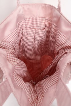 画像3: Maison de FLEUR / ダブルリボンギャザートートバッグ F ピンクベージュ Y-25-11-09-039-LO-BG-SZ-ZY