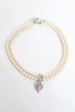 画像2: LOLITA / パールビジューネックレス   Y-25-11-09-004-LO-AC-SZ-ZY