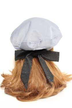 画像1: axes femme POETIQUE / バックリボンベレー帽   Y-25-11-09-041-AX-AC-SZ-ZY
